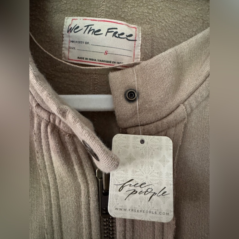 Free People We The Free Zip Up Jacket